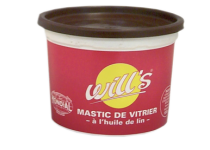 Mastic de vitrier à l'huile de lin