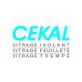 Les performances de nos vitrages sont garanties par Cekal